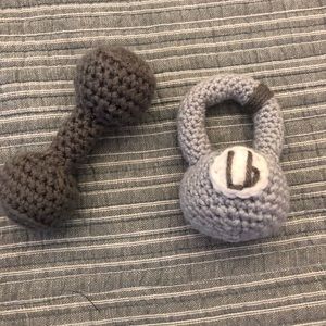*final price* Crochet Weight Baby Rattles